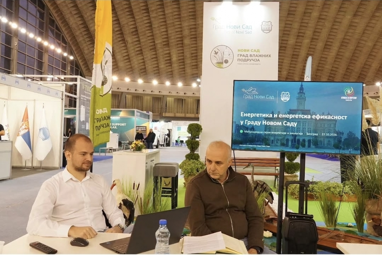 Град Нови Сад представљен на сајму „EcoFair 2026“ у Београду